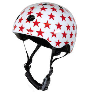 Ride On Toys: Trybike x CoConut Helmet White Stars