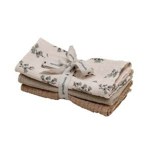 Bedding: Garbo&Friends Bluebell Burp Cloth 3 pcs