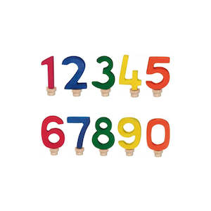 Gluckskafer Wooden Birthday Number Individual