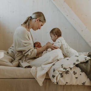 Garbo&Friends Blackberry Muslin Bed Set Single Adult