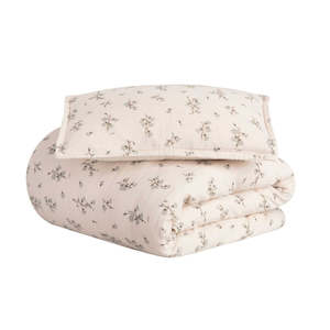 Sleep: Garbo&Friends Bluebell Muslin Bed Set Single Adult