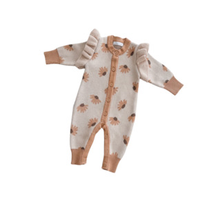 Ziggy Lou Classic Knit Romper | Hazel