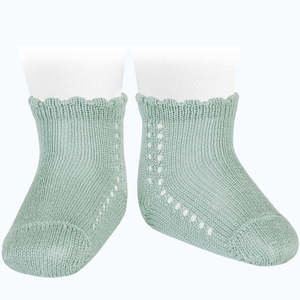 Condor Short Lace Socks Sea Green