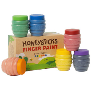 Play: Honeysticks Finger Paint New