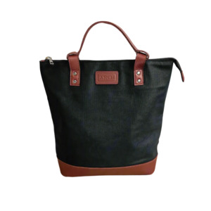 Arch The MINI Luxe Arch Bag - Black / Tan