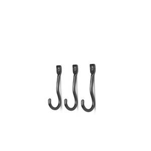 For Mama: FERM LIVING Curvature Hooks, Black Brass (Set of 3)
