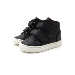 Baby Shoes 1: Young Soles Howard Leather Boot Black