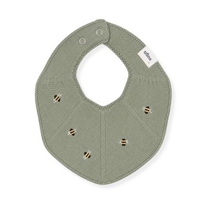 Care: Saga | Flora Teething Bib - Little Leaf Bee