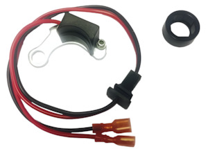 Classic Car Accessories: Bosch 4 cylinder two piece, Left Hand Points - negative earth