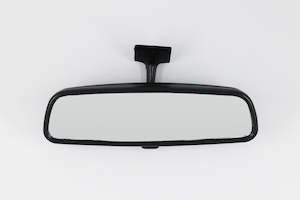 Rear View Mirrors: Large Interior Dipping Mirror - Plastic - Self Adhesive - 230mm