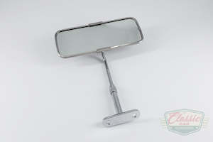 Rear View Mirrors: Interior mirror with adjustable arm