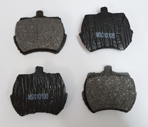 Brakes: FRONT BRAKE PAD SET TR7, S&M, MINI