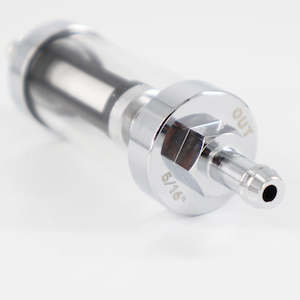 Glass fuel filter