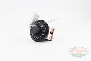Radiator fan thermostatic control switch