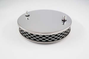 Pancake Chrome Air Filter 1 1/2" SU HS4, H4, HIF4