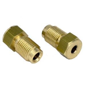 Male Union For 3/16" Pipe Brass 7/16" x 24 UNF