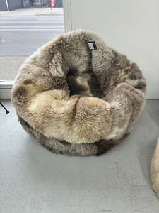 Natural Wool Bean Bag
