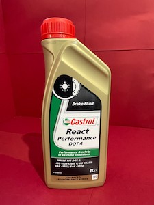 Products: CASTROL CLASSIC Brake Fluid REACT PERFORMANCE DOT 4 - 1L Castrol-15A1EC