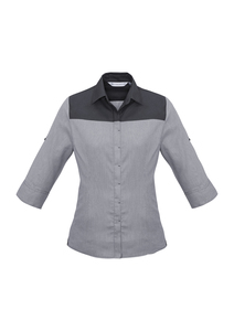 Ladies Havana 3/4 Sleeve Shirt – CUS Classic Uniforms & Sportswear