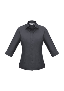 Ladies Hemingway 3/4 Sleeve Shirt – CUS Classic Uniforms & Sportswear