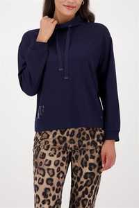 Products: Monari- Sweater shirt Jewelry Detail-Night Sky ( last left size 36) - Classique Boutique