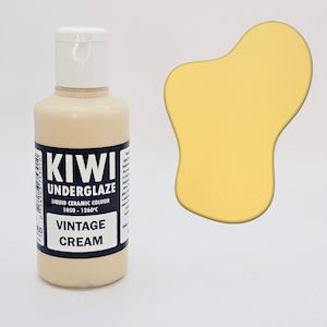Kiwi Underglaze: Vintage Cream Underglaze