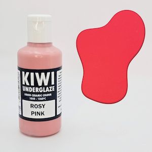 Kiwi Underglaze: Rosy Pink Underglaze