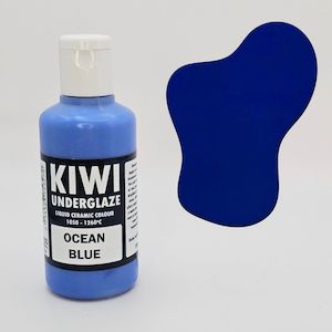 Kiwi Underglaze: Ocean Blue Underglaze