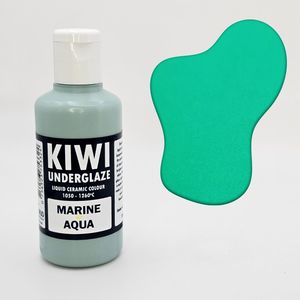 Blue Hues: Marine Aqua Underglaze
