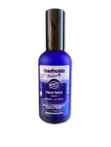 Liquid Sanitiser: 100 ml All-Natural spray