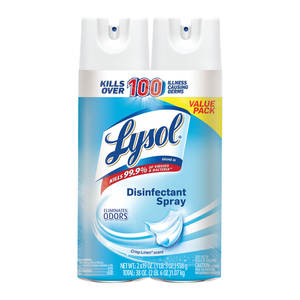 Products: Lysol Disinfectant Spray
