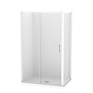 Acrylic Wall Showers: Cezanne 1200x800 2 Sided Sliding Door Acrylic Wall Shower