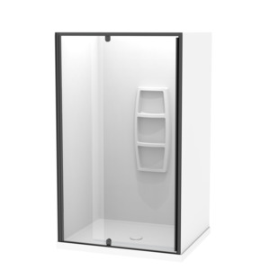 Acrylic Wall Showers: Sierra 1200x1000 3 Sided Pivot Door Acrylic Wall Shower