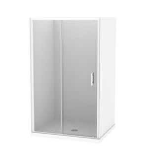 Acrylic Wall Showers: Cezanne 1200x1000 3 Sided Sliding Door Acrylic Wall Shower
