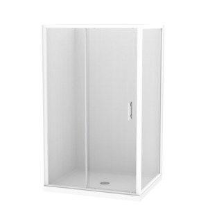 Acrylic Wall Showers: Cezanne 1200x1000 2 Sided Sliding Door Acrylic Wall Shower