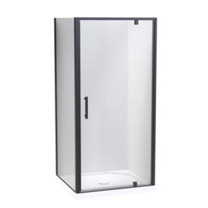 Millennium Rectangle 2 Sided Pivot Door Acrylic Wall Shower