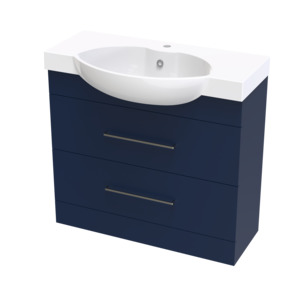 Raglan Collection: Raglan 1200 Double Drawer Floor Vanity