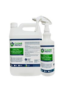 Products: Clear Protect Ultra Pro Surface Sanitiser & Protectant