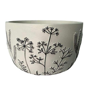 Products: Contrast Flower Pattern Pot – GP715/4