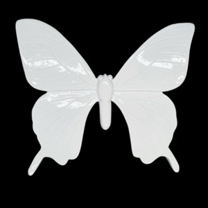 Products: Butterfly White Wall Art 17cm – XUBF17/6