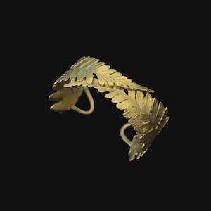 Michael Michaud: Michael Michaud Fern Cuff Bracelet
