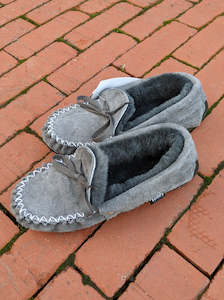 Fathers Day: Glen Moccasin Sheepskin Slipper