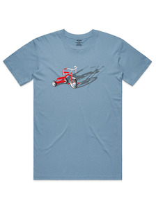 Pre Order: PRE ORDER Trike to Bike Men's T-Shirt in Mid Blue