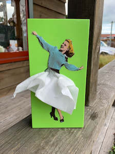 Tissue Up Girl in Light Green