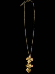 Michael Michaud: Michael Michaud Hydrangea Triple Petal Pendant