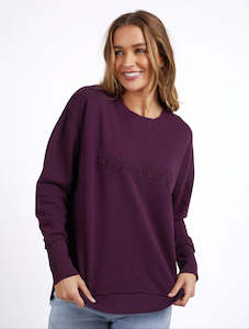 Foxwood: Simplified Crew in Plum