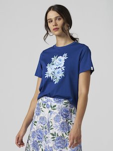 Sweet Tee in Cobalt Rose