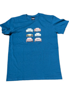 UK Sports Car Grills Men's T-Shirt in Atlantic