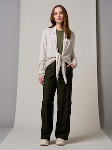 Vivi Cardigan in Parchment