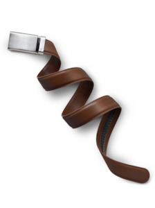 Mission Belt Alloy/Brown Mocha 35mm